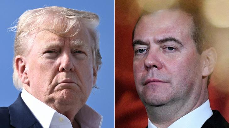 Entre Donald Trump y Dmitri Medvédev, la escalada verbal que