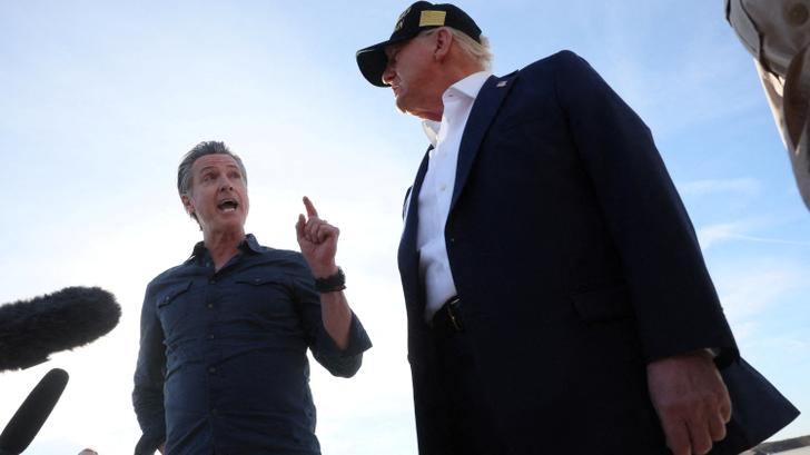 Este "regalo" del equipo Trump al gobernador de California Gavin