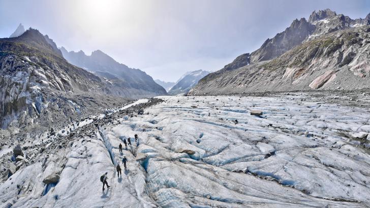 La Mer de Glace se deshace muy rápido con las