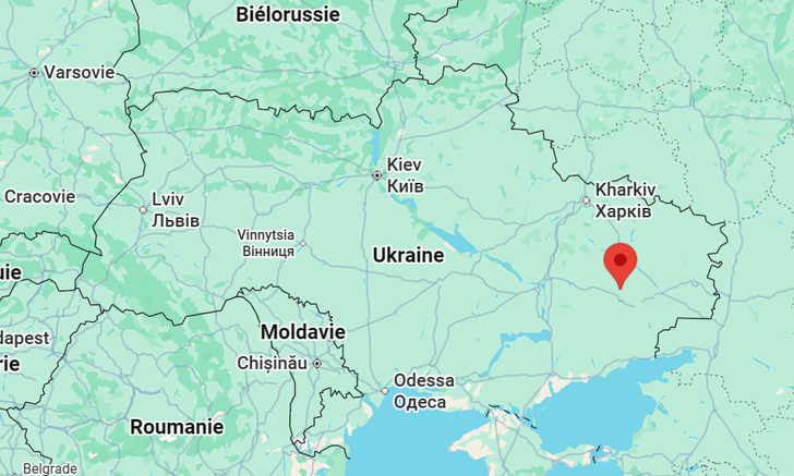Pokrovsk, Nykanorivka y Kostlantynivka se encuentran en esta zona, al este de Ucrania.