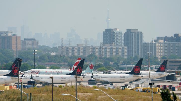 La huelga en Air Canada causó tal caos en los