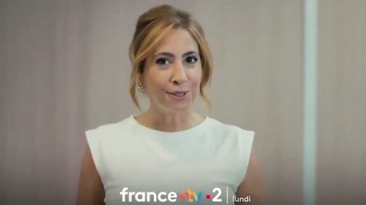 Léa Salamé busca su estilo para el telediario de France