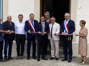 Riscle inaugura un hábitat inclusivo para personas mayores en la