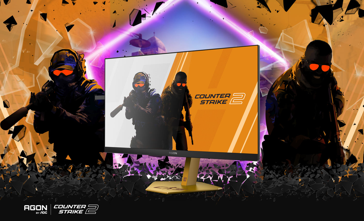 Tu pantalla gamer ya está desfasada, AOC presenta dos bestias