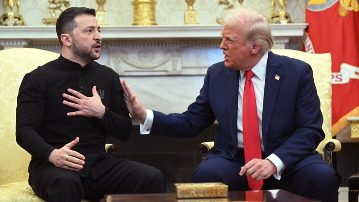 Un cara a cara entre Trump y Zelensky se llevará