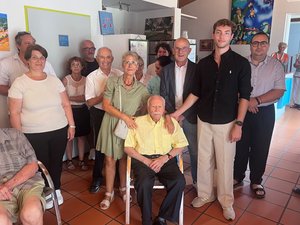 Valence-d'Agen. Maxime Lucas celebra sus 100 años en la residencia