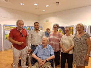 Villefranche-de-Rouergue. Un residente de Rulhe expone con el Club’Art de