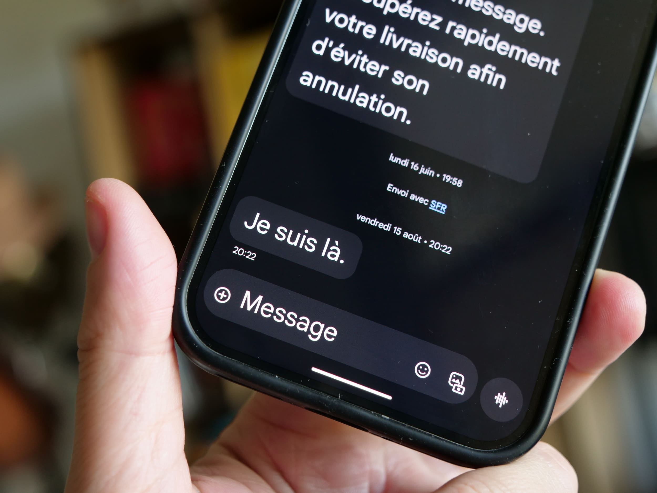 ¡Atención con este SMS del falso repartidor que solo busca