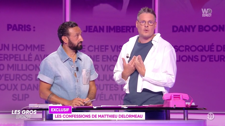 ¿Por qué el regreso de Matthieu Delormeau con Cyril Hanouna