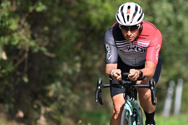 Le 14 septembre prochain, il s’élancera sur le Ventouxman, un triathlon longue distance.