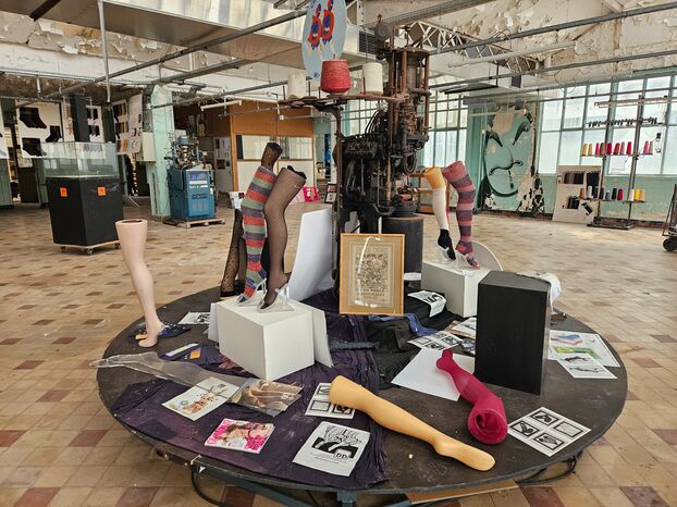 Parmi les projets en réflexion pour l'intérieur de l'ancienne usine, un espace d'exposition pour raconter son histoire. LP/Barbara Baudin