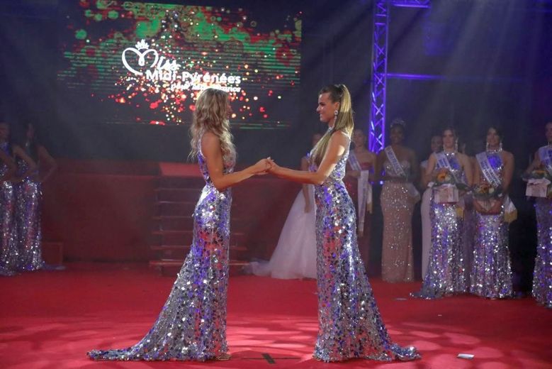 Momentos compartidos entre Miss Ariège y Miss Gers.
