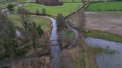 Paisaje del accidente en Northumberland