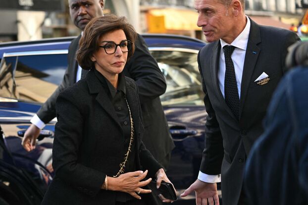La ministre de la Culture démissionnaire a assisté aux funérailles de Claudia Cardinale. AFP.