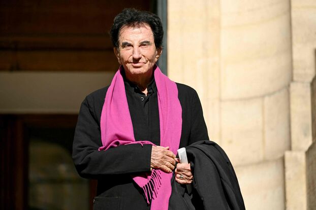 L'ancien ministre de la Culture a également assisté à la cérémonie. AFP.