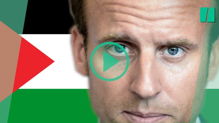 Analizamos la evolución de Emmanuel Macron en el reconocimiento de