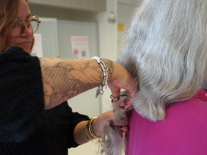 "Donar 10 cm de cabello es ofrecer esperanza": el Oncopole