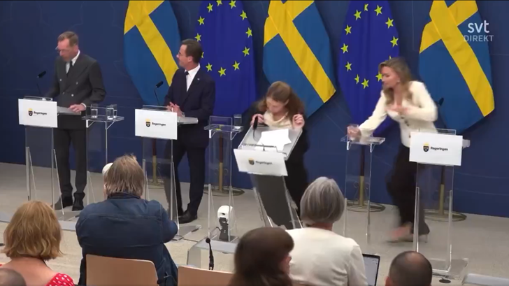 En Suecia, la nueva ministra de Salud se desmaya durante