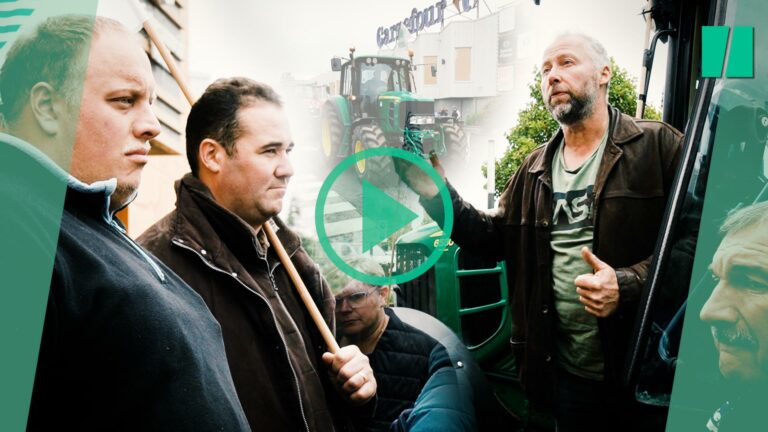 En el Oise, el tímido resurgir de los agricultores enojados