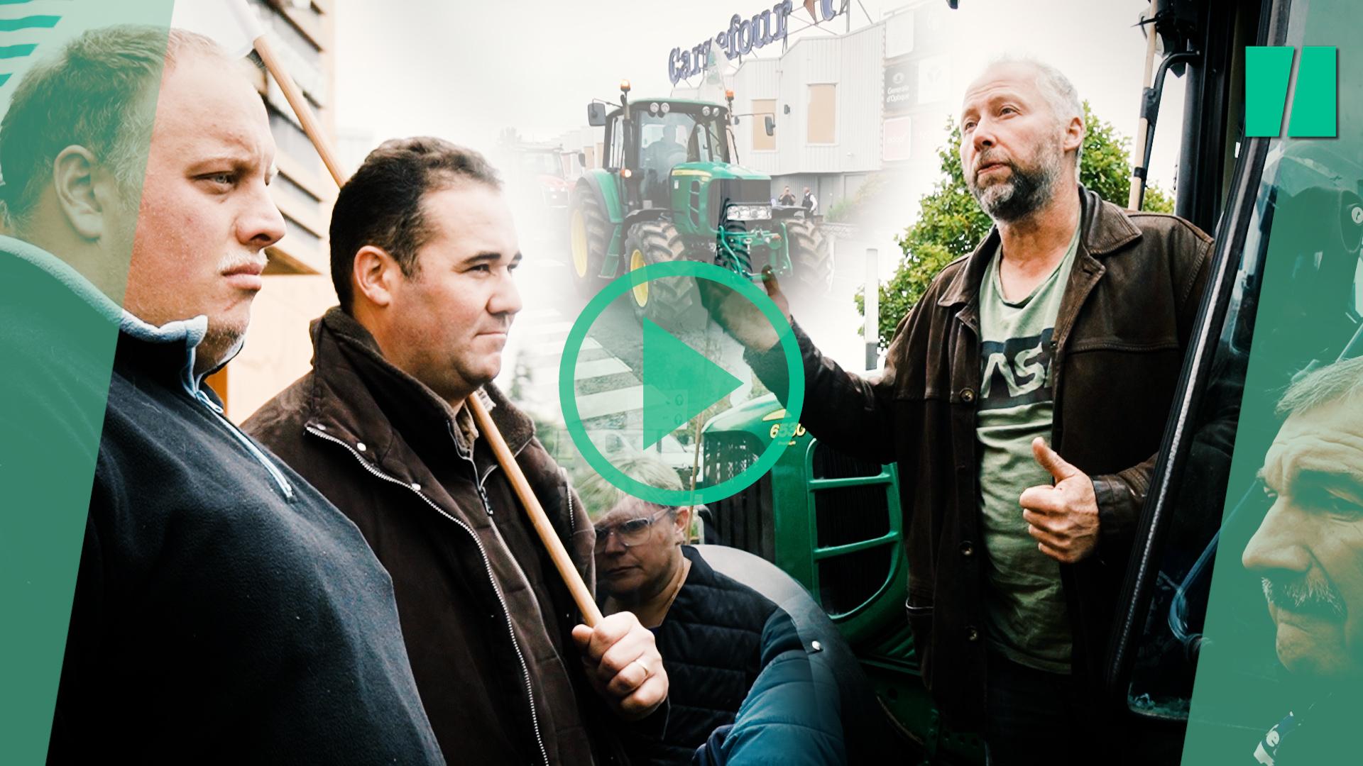 En el Oise, el tímido resurgir de los agricultores enojados