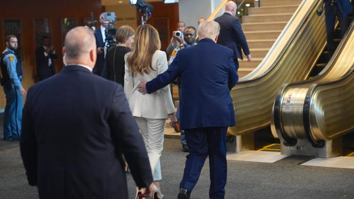 En la sede de la ONU, esta avería de escaleras