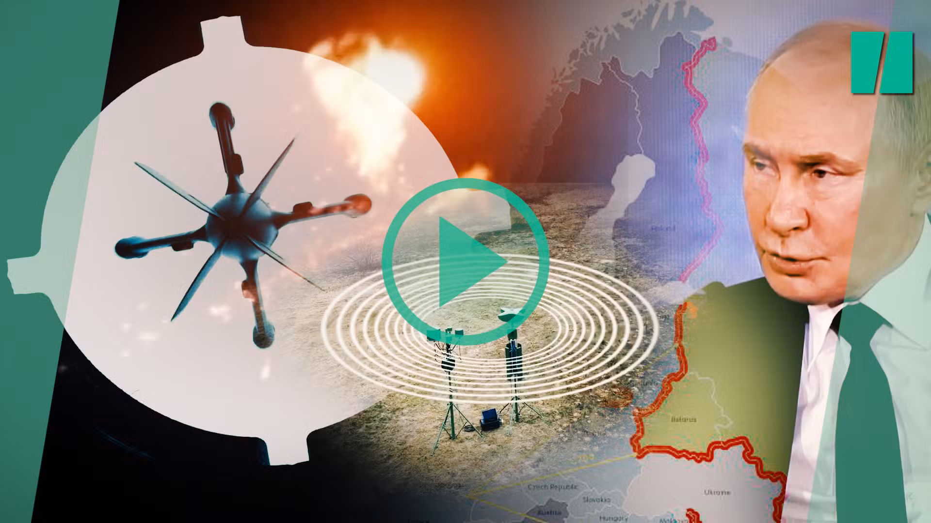 Europa quiere un "muro anti-drones" como el de Ucrania: así