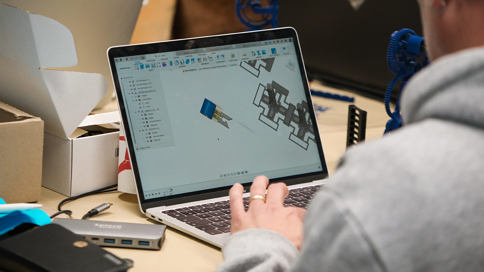 Formarse en impresión 3D y creación en Autodesk Fusion es