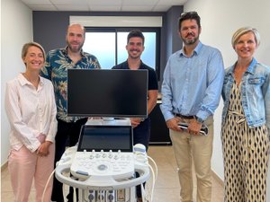 Foulayronnes. Han llegado un ecógrafo y una matrona ecografista.