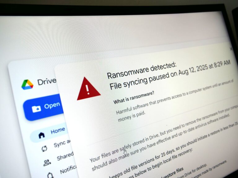 Google Drive integra una impresionante IA que bloquea los ransomware