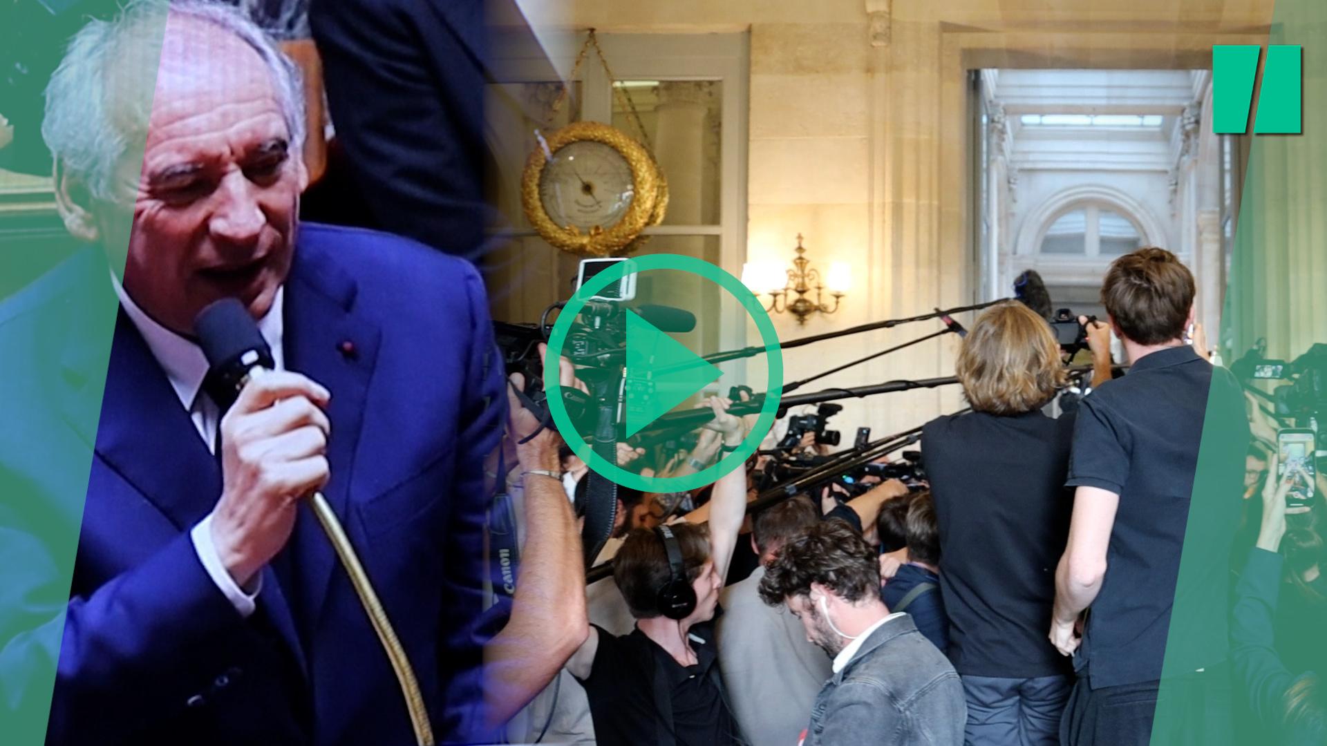 Hemos seguido las últimas horas de François Bayrou con los