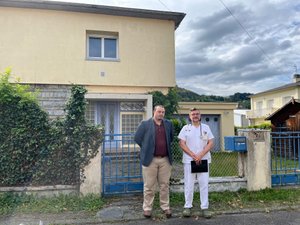 Hospital de Bagnères-de-Bigorre: La casa del director convertida en casa