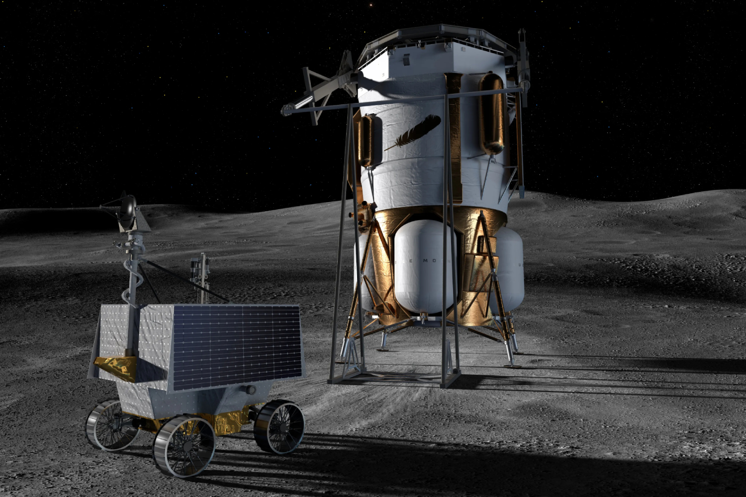 La empresa de Jeff Bezos aterrizará pronto este rover tan