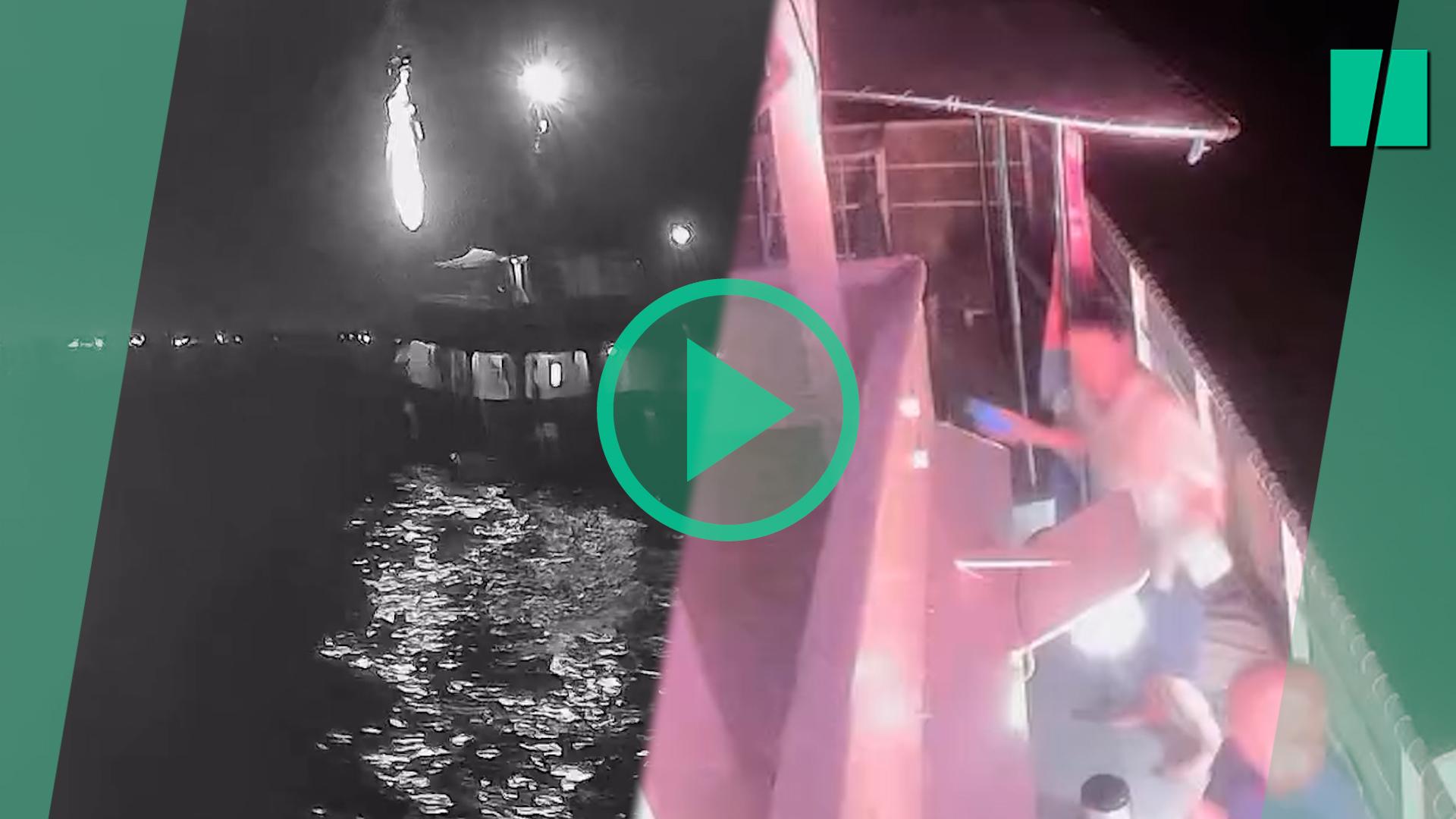 La flotilla hacia Gaza atacada esta noche: la guardia nacional