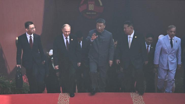 La foto histórica de Vladimir Putin, Kim Jong Un y