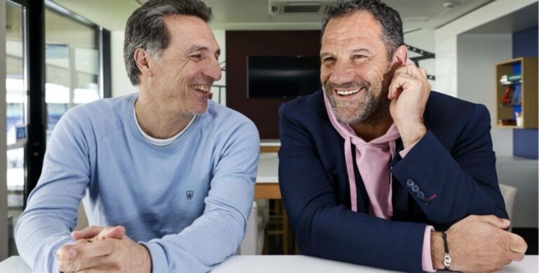Laurent Labit y Christophe Pélissier se comprometen con la donación