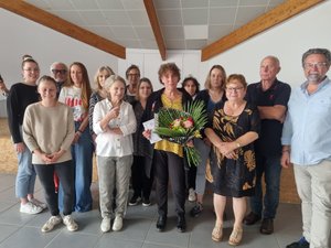 Le Vignon-en-Quercy. Los 35 años de dedicación de Fabienne Gouygou