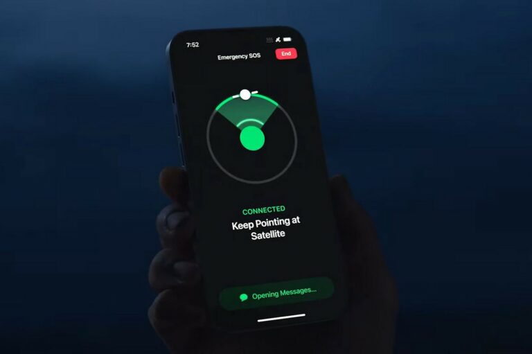 Los iPhone 14 y 15 mantienen la función SOS por
