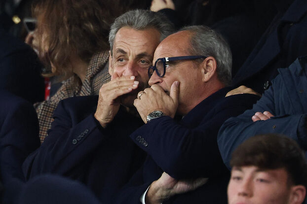 PSG - Auxerre: recién condenado, Nicolas Sarkozy está presente en