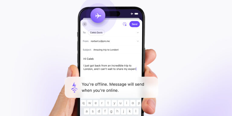 Proton revisa por completo su mensajería en iOS y Android.
