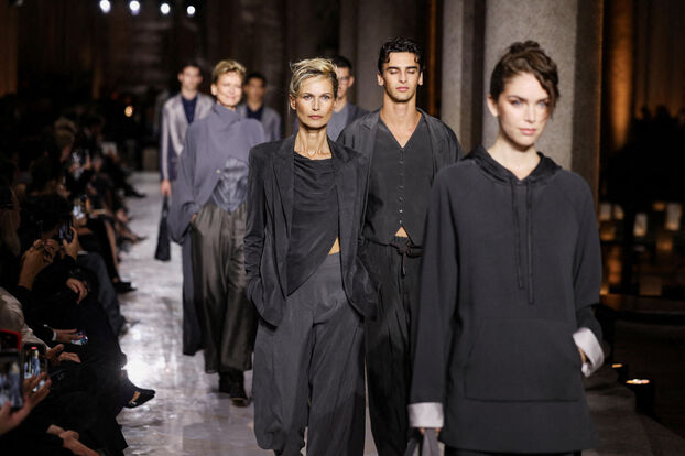 Semana de la Moda: la última colección de Giorgio Armani,