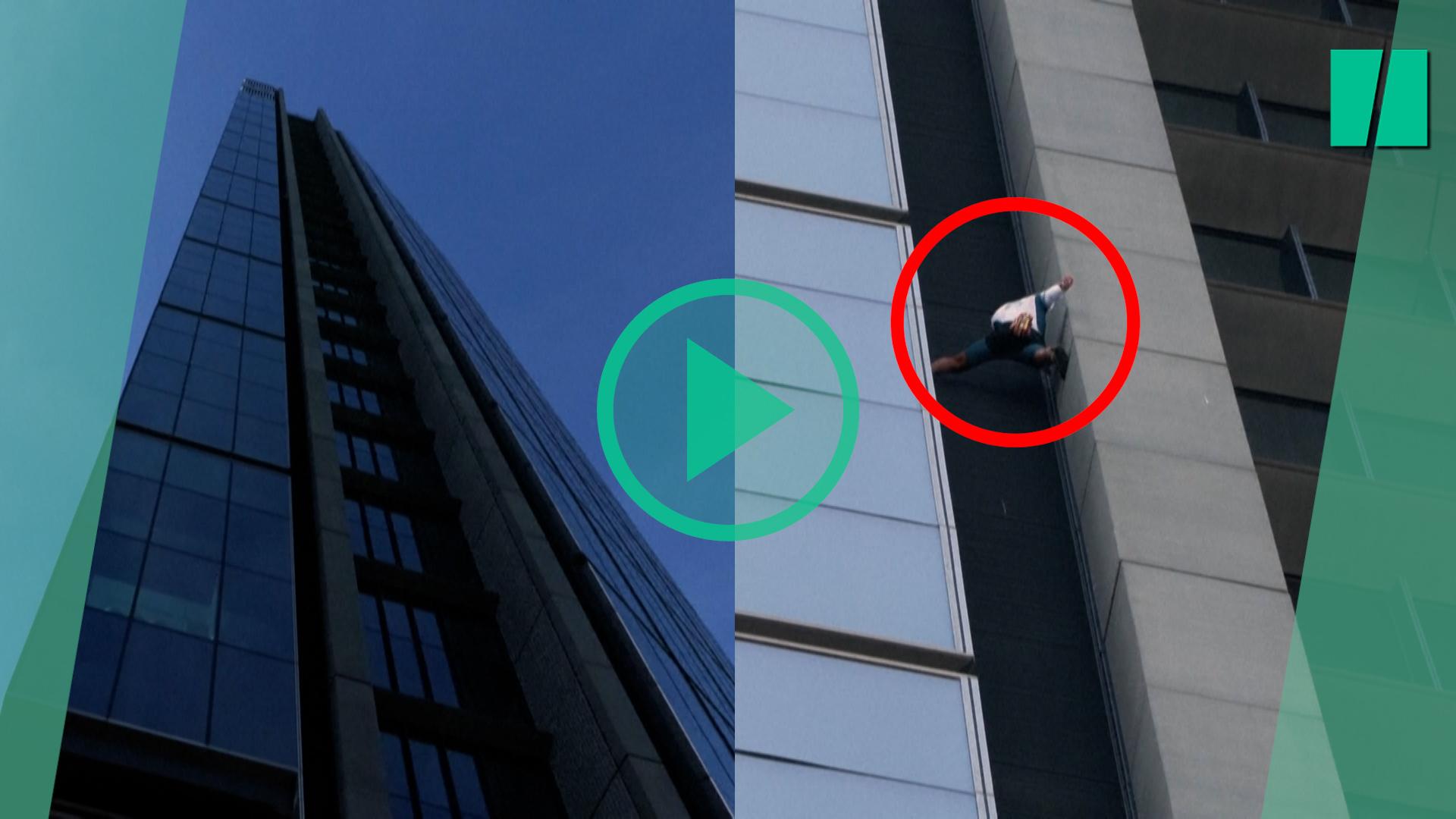 Un francés detenido mientras escalaba la torre más alta de