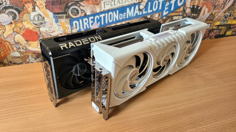 Una Radeon RX 9070 con el BIOS de la versión