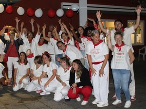 Una feria llena de colores en la EHPAD de Labastide.