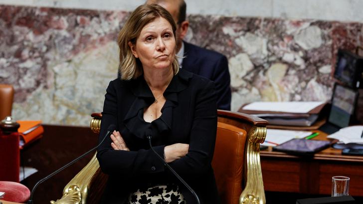 Yaël Braun-Pivet, en el Parlamento de Francia, junio de 2025.