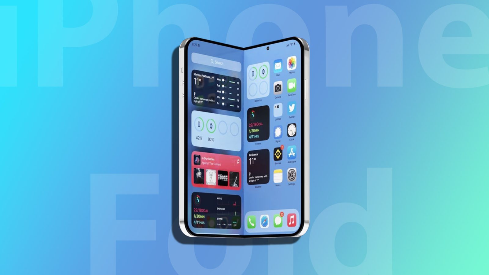 ¡El futuro iPhone plegable podría tener el aspecto de dos