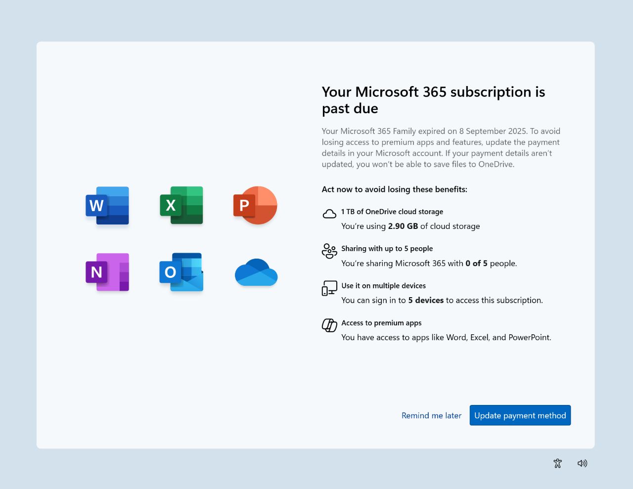 ¿Su Microsoft 365 está a punto de expirar? Windows 11