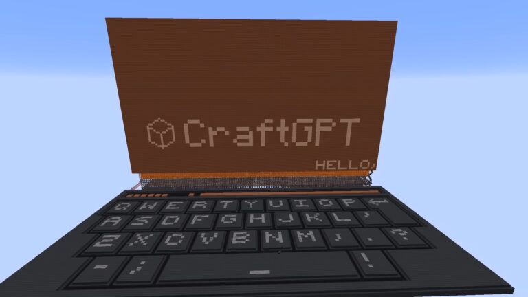 ¡Una IA que funciona completamente con redstone en Minecraft!
