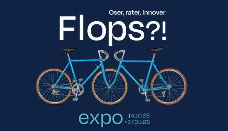 Hacer un « flop » es el tema central de la nueva exposición del Musée des Arts et Métiers.