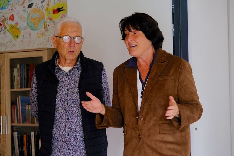 Anne Gallissaires et Jean-Paul Tixier avaient lancé l’après-midi récréative