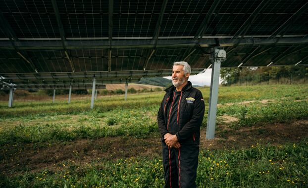 « Aquí la energía solar no invade tierras agrícolas: paneles